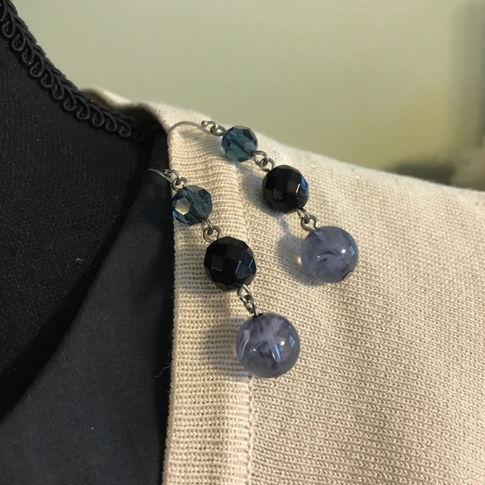 Blue Dazzling Express earrings